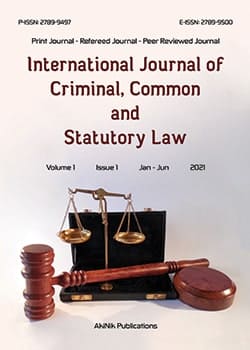 Criminal law journal coverpage